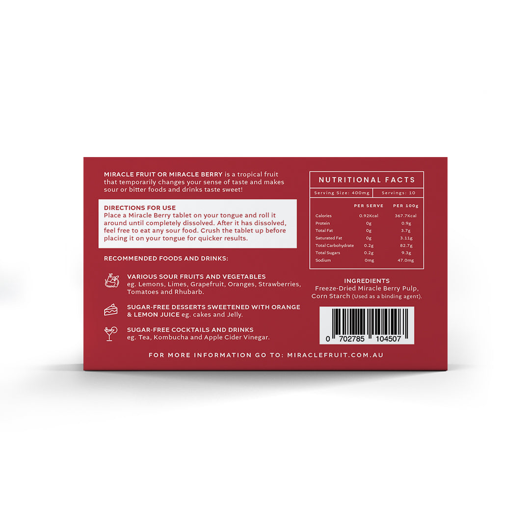 Miracle Berry 100 Tablets